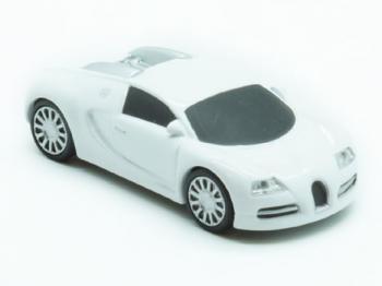 флешка  MemoryKing Bugatti Veyron (метал. корпус + вращающиеся колеса)